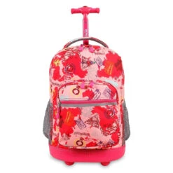J World 18" Sunrise Rolling Backpack