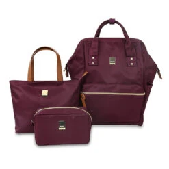 J World Posy 3 Piece Collection Backpack With Tote & Pouch -Travel Bag Store 7cc935 33b5963419684b3a9ff76d9b3440156fmv2 d 1500 1500 s 2 1