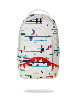 Sprayground Sharks In Paris Glitch Rider DLXV Backpack