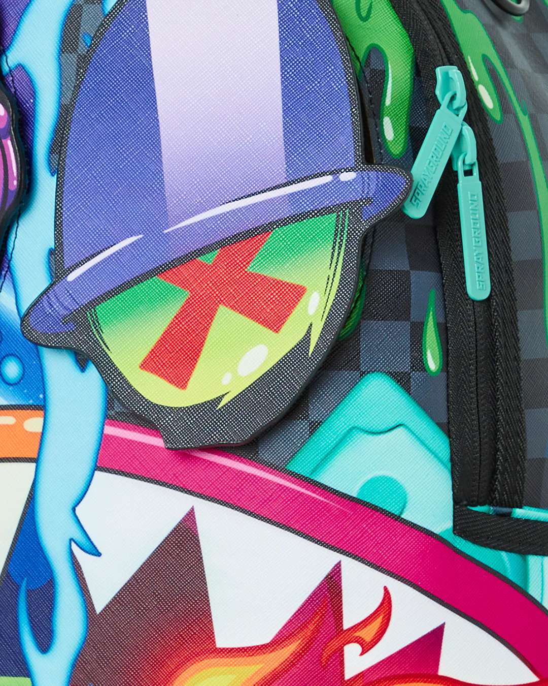 Sprayground Eyez On The Prize (REMOVABLE VELCRO EYES) Backpack 10 Sprayground Eyez On The Prize (REMOVABLE VELCRO EYES) Backpack - Image 8