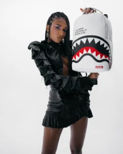 Sprayground Shark Central 2.0 White DLXV Backpack -Travel Bag Store 7cc935 88c961037e6d4ccaa317cb7bb8b4e155mv2