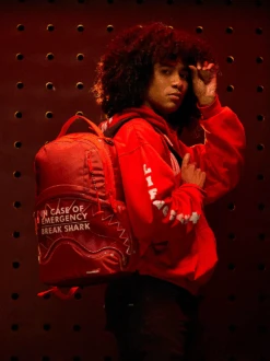 Sprayground Break In Case Of Emergency Shark DLX Backpack -Travel Bag Store 7cc935 9a67a99570da482d89f75f34803930e2mv2